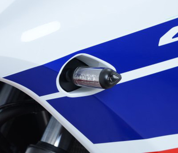 R&G Racing Front Indicator Adapter Kit for the Honda CBR300R '14-18 R&G Racing Front Indicator Adapter Kit for the Honda CBR300R '14-18